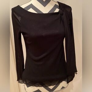 Sunny Leigh Elegant Black Women's Top